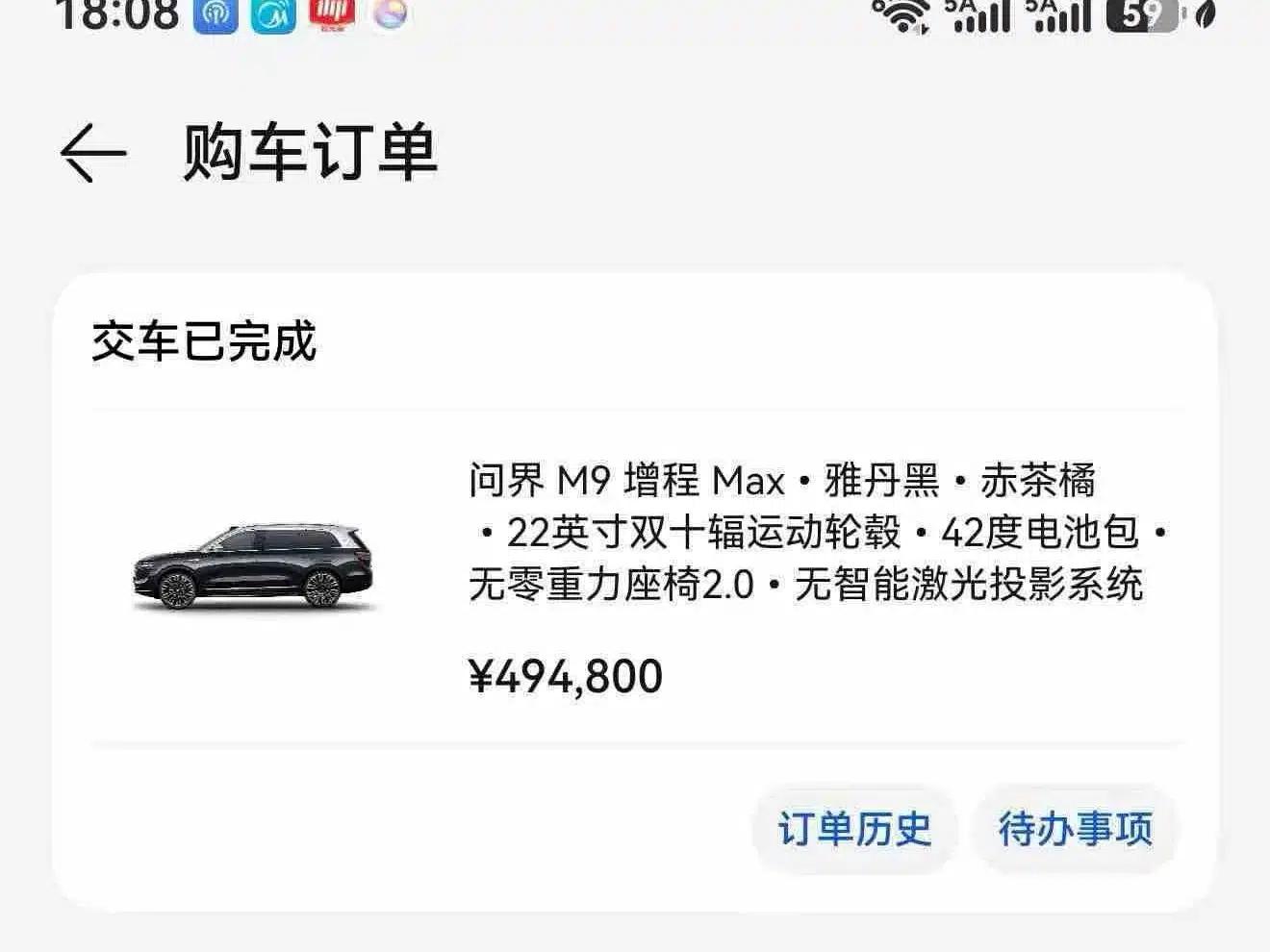 Wenjie M9 2024 Range Extended Max Edition 42kWh 6-Seater — миниатюра 16