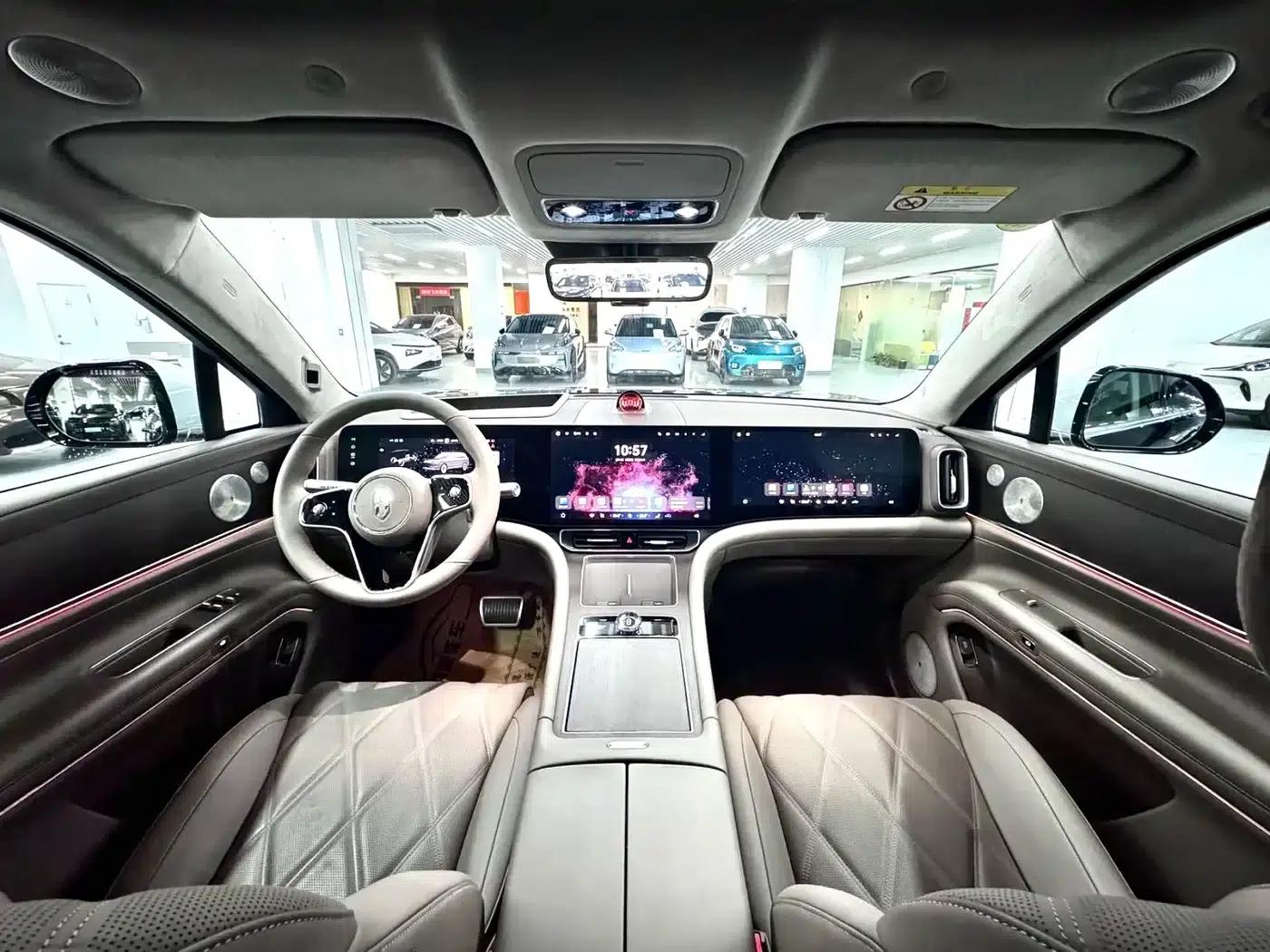 Wenjie M9 2025 Ultra Extended Range Edition 52kWh 4-Seat Version (192-line LiDAR) — миниатюра 6