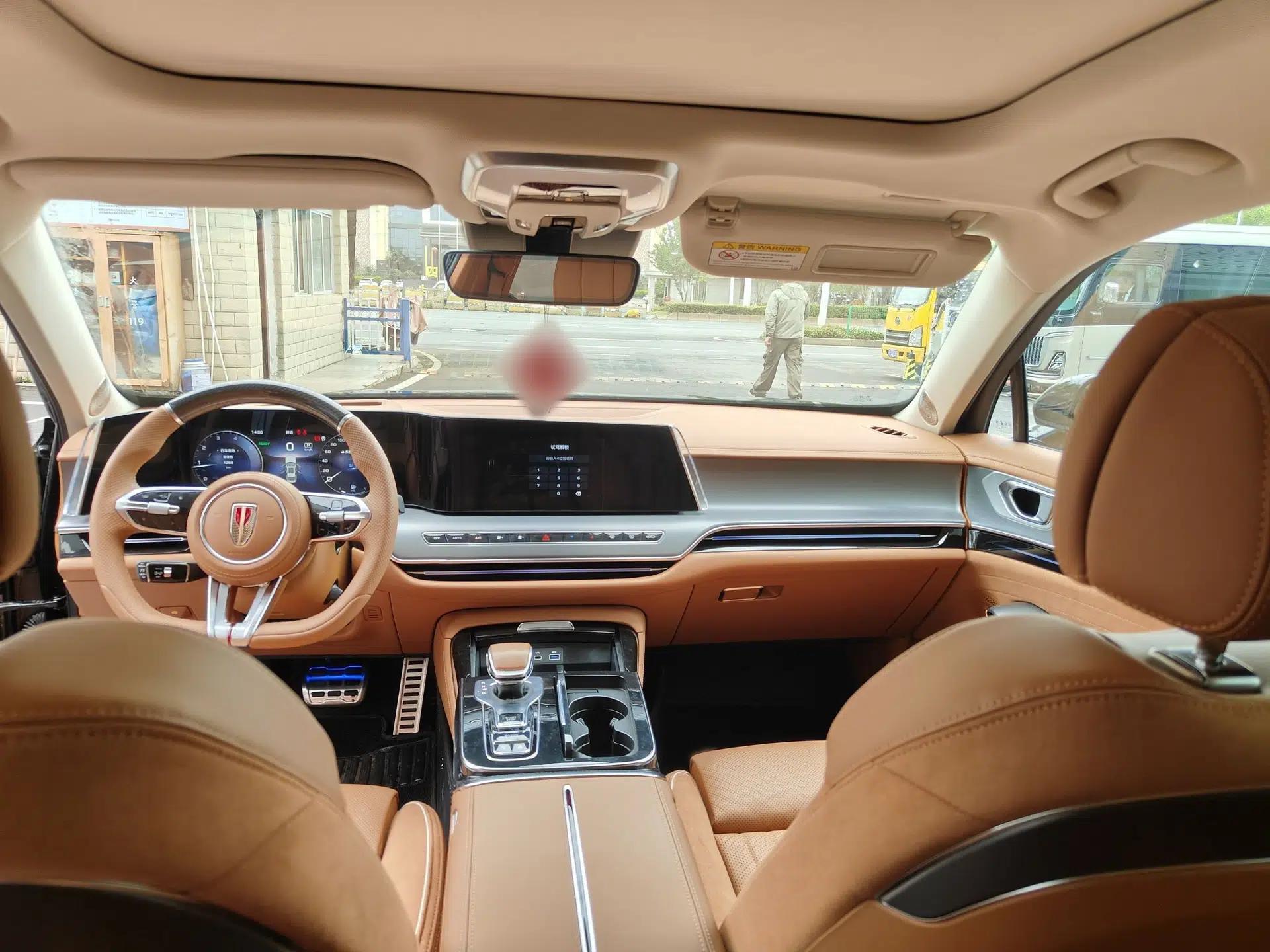 Hongqi H9 2025 2.0T Two-Wheel Drive Flagship Private Enjoyment Fashion Edition 5 Seats — миниатюра 9