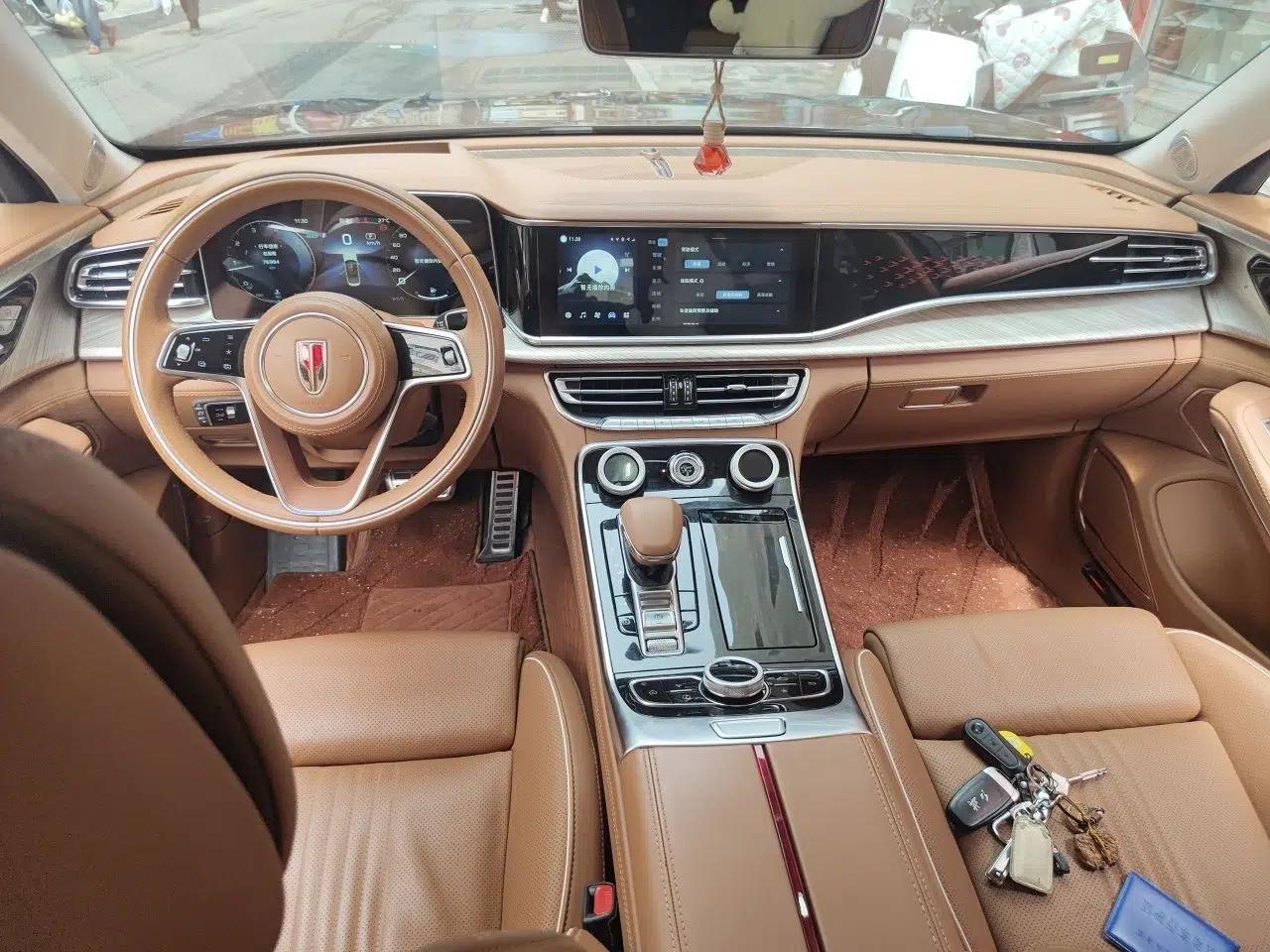 Hongqi H9 2020 Revised Version 2.0T Smart Connect Flagship Edition — миниатюра 9