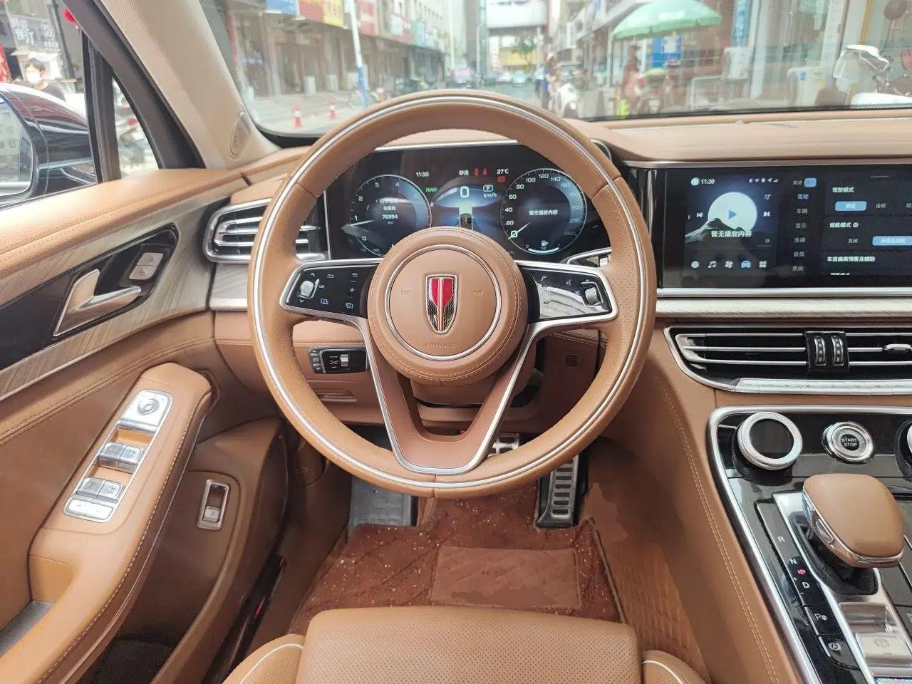 Hongqi H9 2020 Revised Version 2.0T Smart Connect Flagship Edition — миниатюра 10