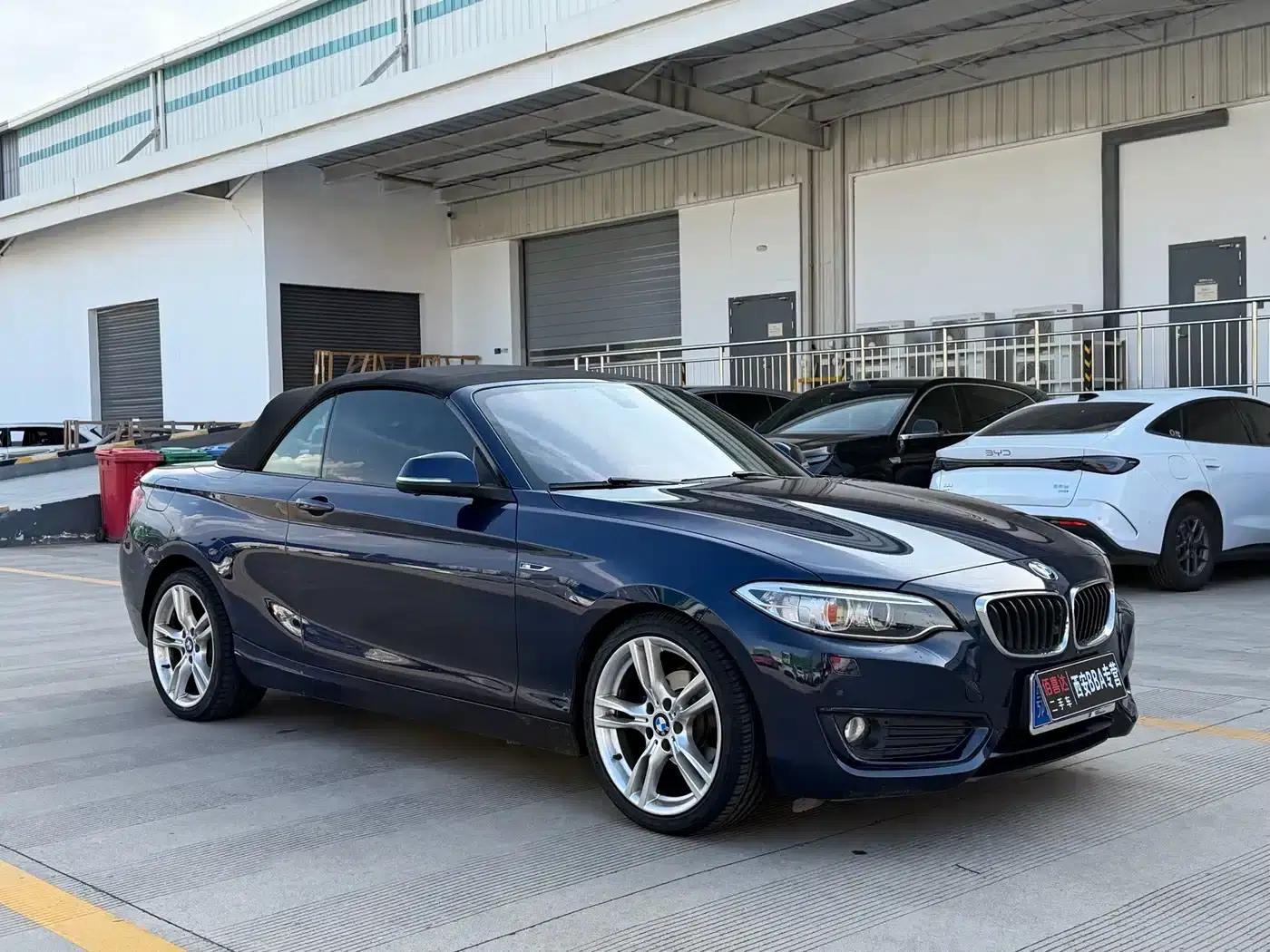 2015 BMW 2 Series Imported 218i Convertible Coupe — миниатюра 3