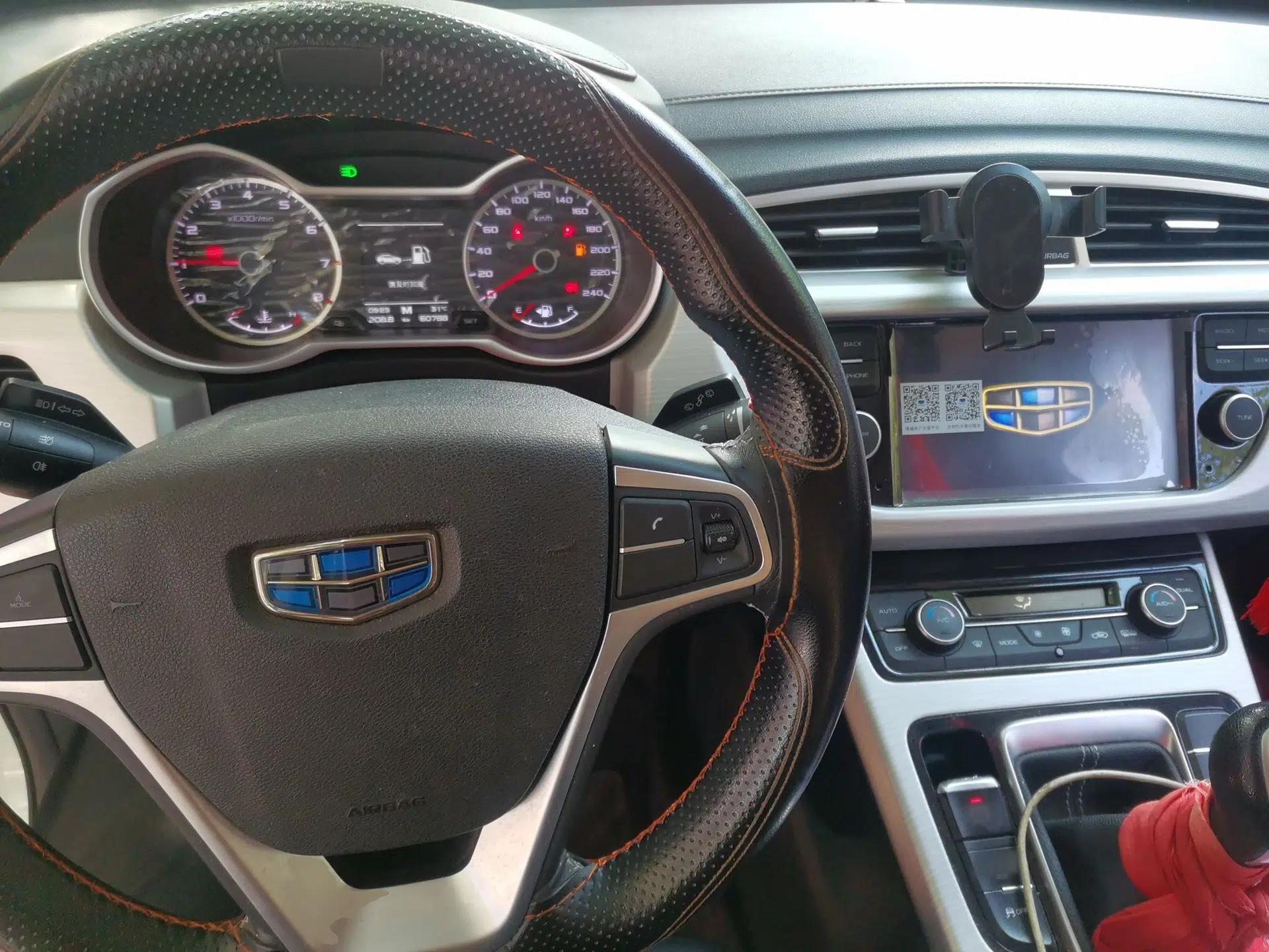 Geely Auto Emgrand X7 Sport 2018 1.8TD Manual Two-Wheel Drive Zhiya Model — миниатюра 9