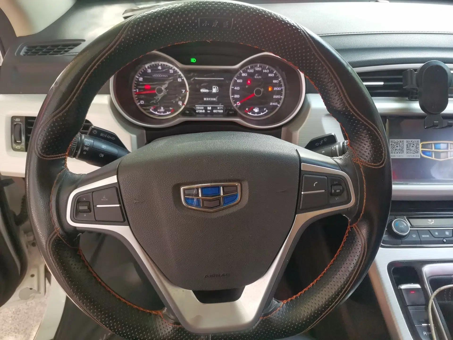 Geely Auto Emgrand X7 Sport 2018 1.8TD Manual Two-Wheel Drive Zhiya Model — миниатюра 10