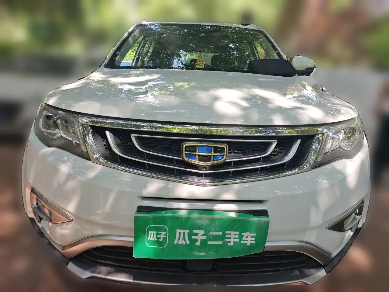 Geely Auto Emgrand X7 Sport 2016 1.8TD Automatic ZhiZun Version — миниатюра 2