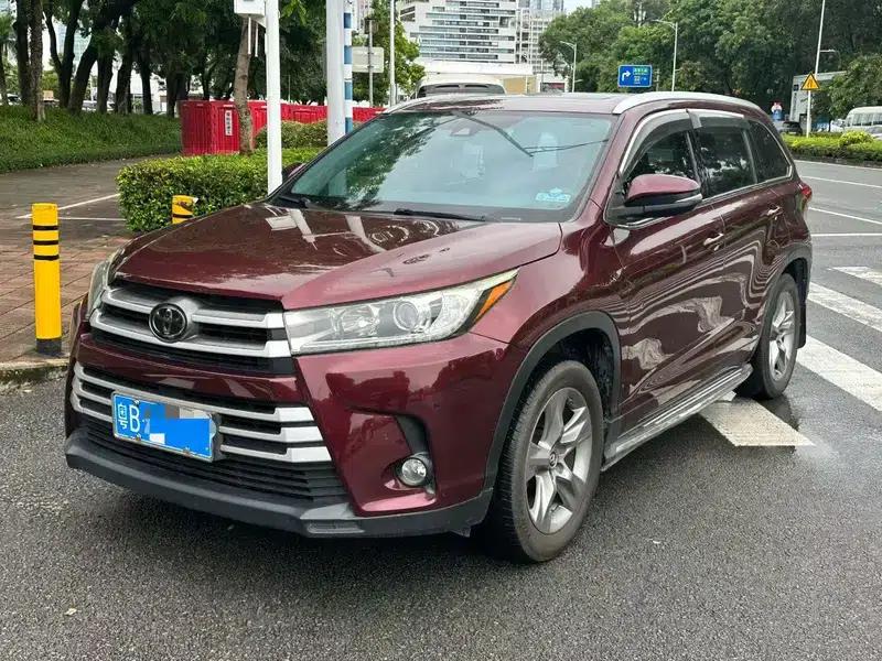 2018 Toyota Highlander 2.0T 2WD Luxury 7-seater (China VI Emission Standard) — миниатюра 1