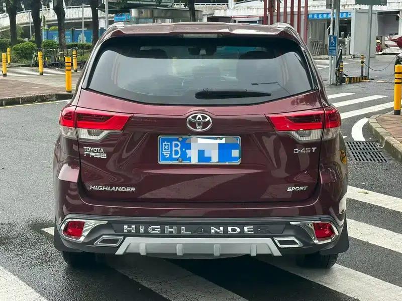 2018 Toyota Highlander 2.0T 2WD Luxury 7-seater (China VI Emission Standard) — миниатюра 3