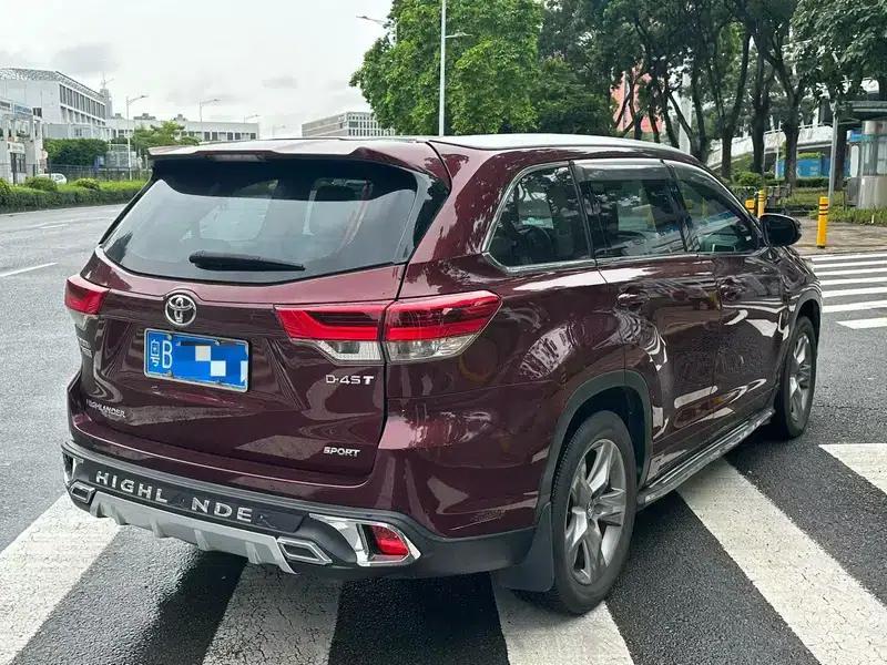 2018 Toyota Highlander 2.0T 2WD Luxury 7-seater (China VI Emission Standard) — миниатюра 4