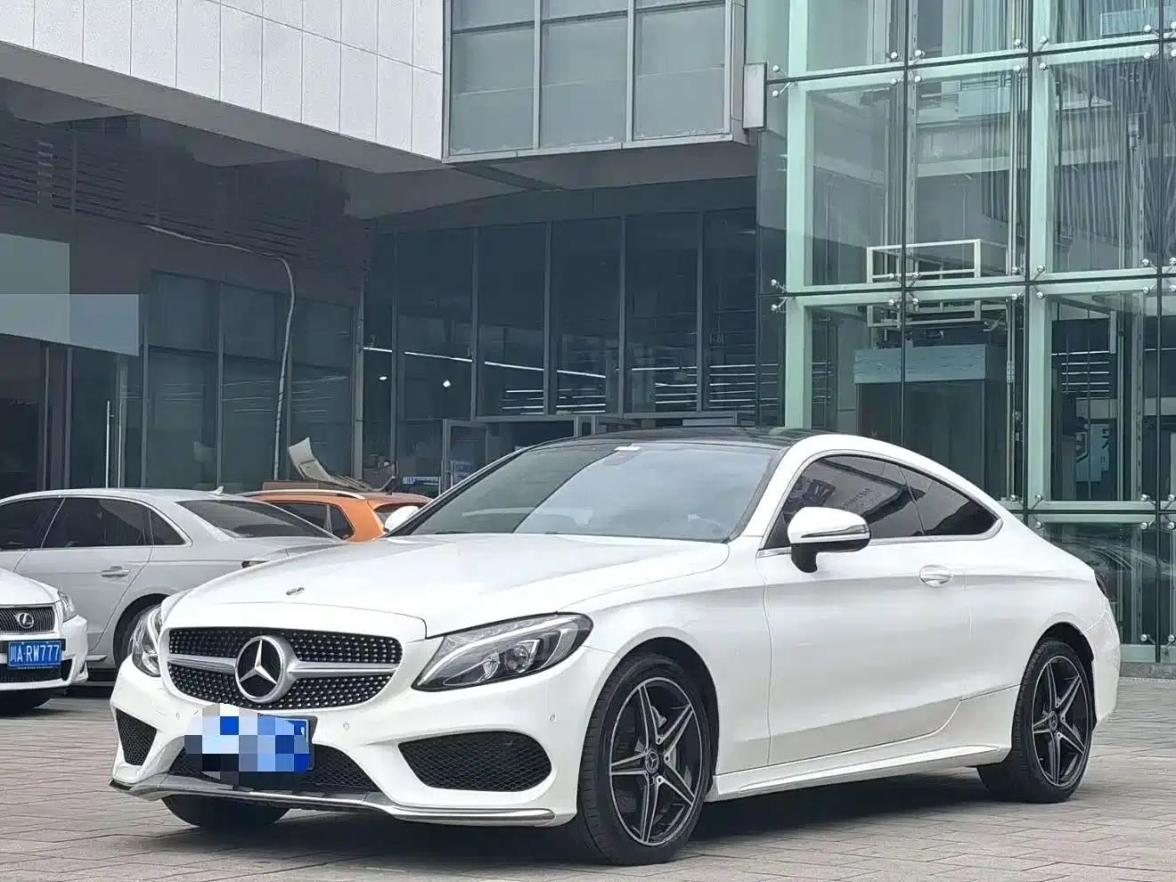 Imported Mercedes-Benz C-Class 2018 C 200 Coupe — миниатюра 1