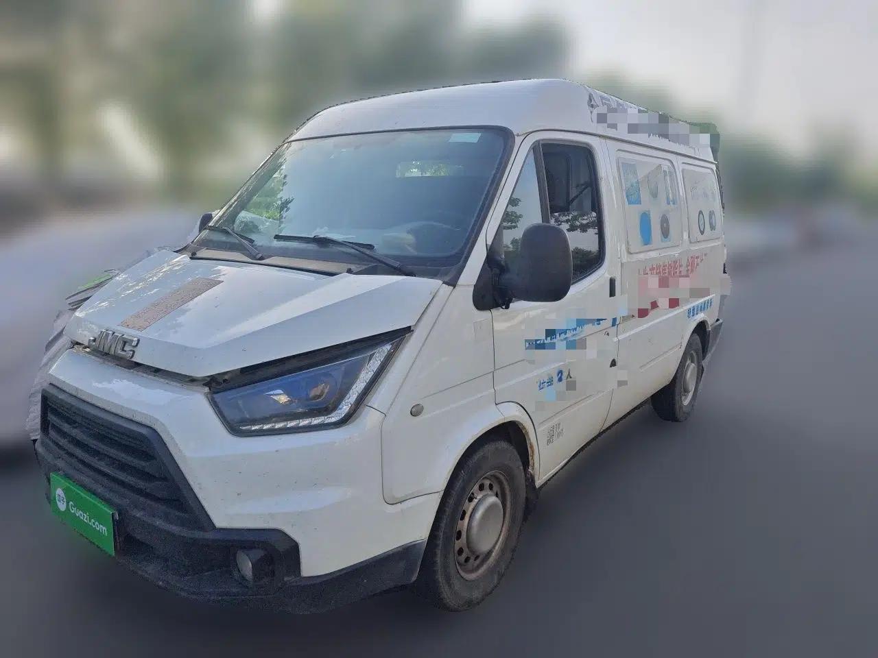 JMC Transit 2017 2.8T Commercial Version Short Wheelbase Mid-Roof 3-Seater JX493 — миниатюра 1