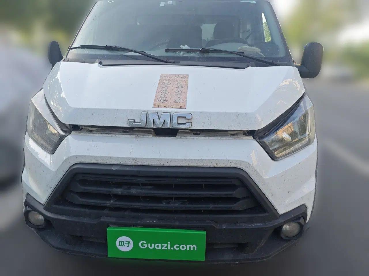 JMC Transit 2017 2.8T Commercial Version Short Wheelbase Mid-Roof 3-Seater JX493 — миниатюра 2