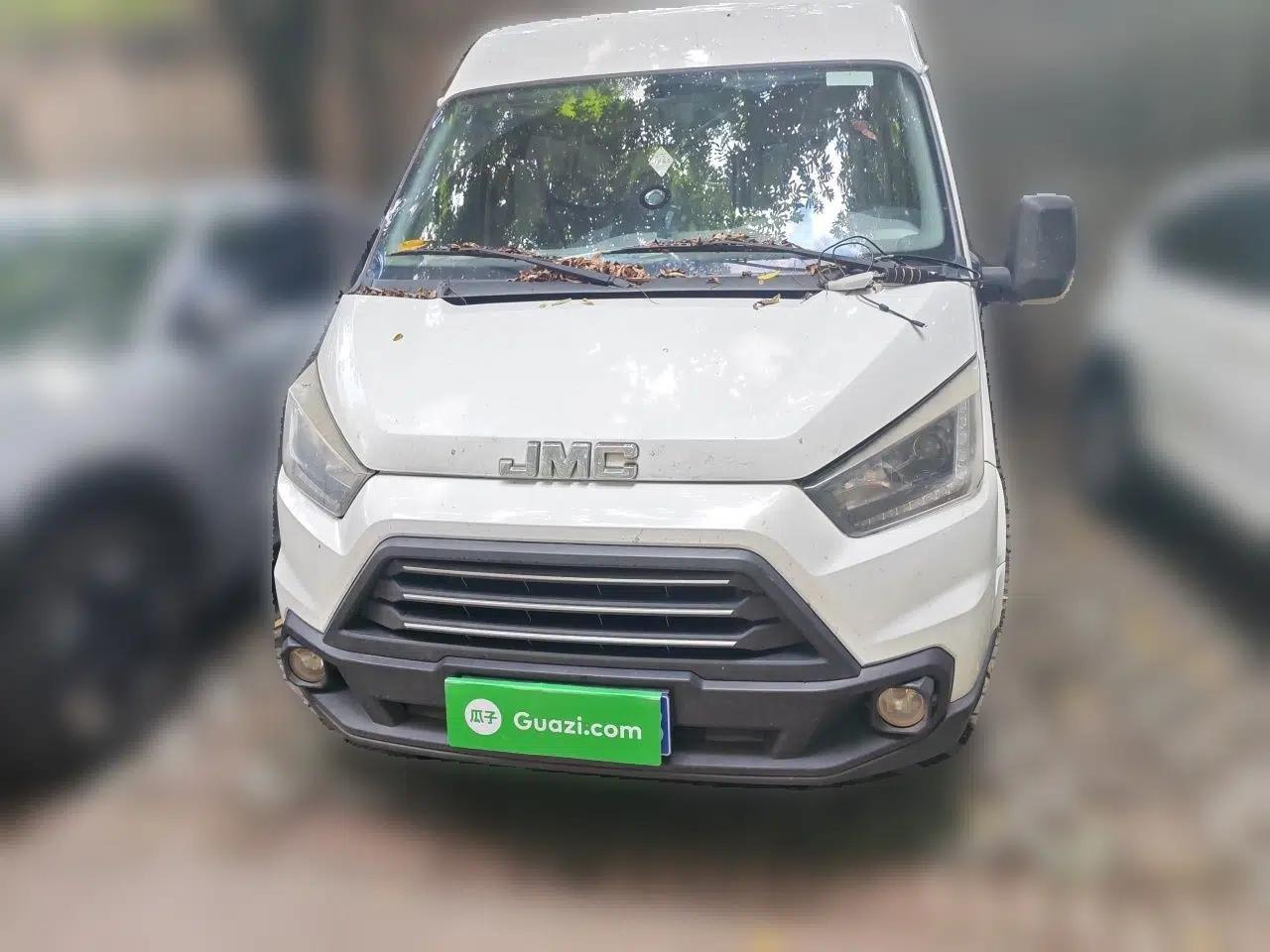 JMC Transit 2017 2.8T Commercial Version Short Wheelbase Mid-Roof 6/7/8-Seater JX493 — миниатюра 2