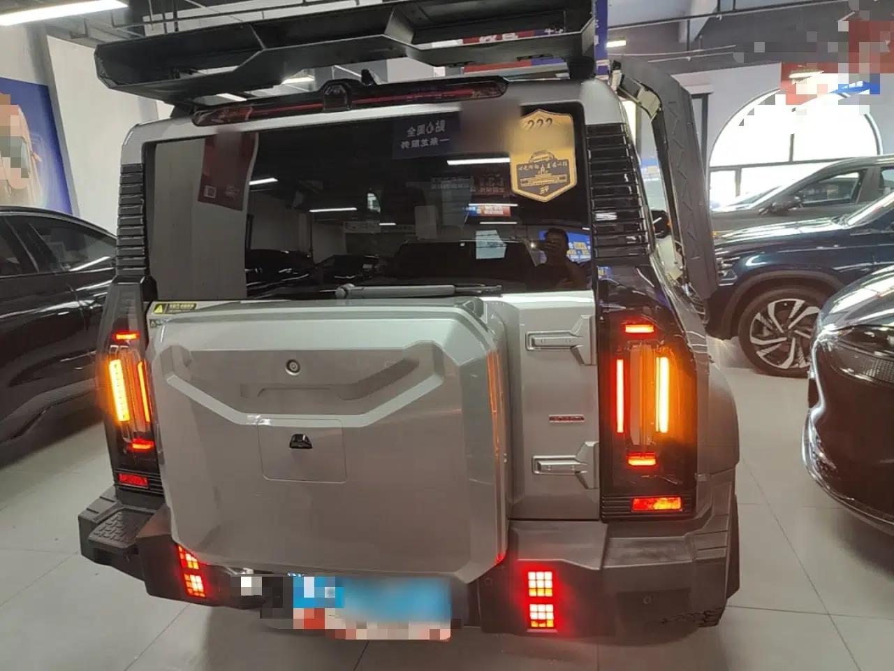 JETOUR Traveler 2024 2.0T All-Wheel-Drive Silver Dragon Wings — миниатюра 5
