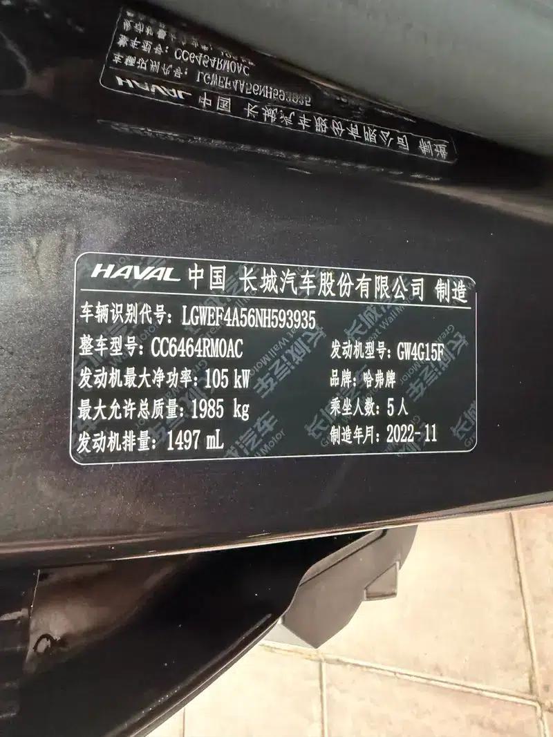 Haval H6 2021 National Trend Edition 1.5T Automatic Champion Edition — миниатюра 8