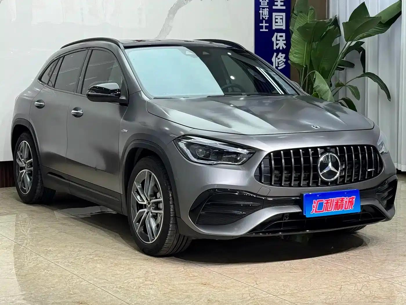 2021 Mercedes-Benz GLA AMG 35 4MATIC — миниатюра 3