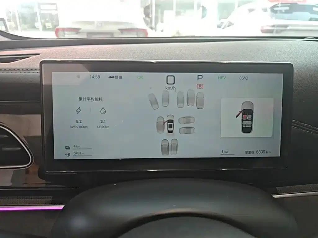 Seal 06 2025 DM-i Intelligent Driving Edition 120KM Deluxe Model — миниатюра 12