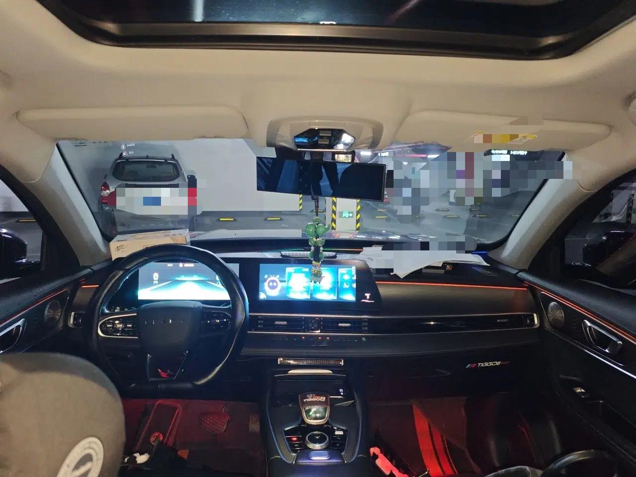 Chery Tiggo 8 PRO 2022 290T Two-Wheel Drive Sky Dome Edition 5 Seats — миниатюра 18