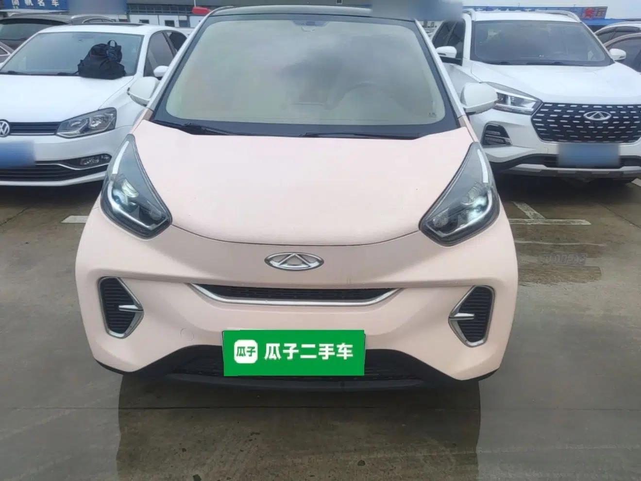 Chery QQ Little Ant 2022 Restyled Version Sweet Pink Edition Low-Sugar Version Lithium Iron Phosphate Battery 30.7 kWh 30 kW 301 km — миниатюра 2