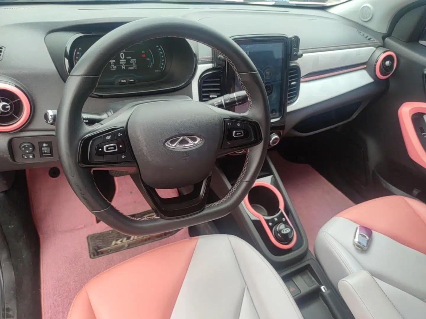 Chery QQ Little Ant 2022 Restyled Version Sweet Pink Edition Low-Sugar Version Lithium Iron Phosphate Battery 30.7 kWh 30 kW 301 km — миниатюра 12