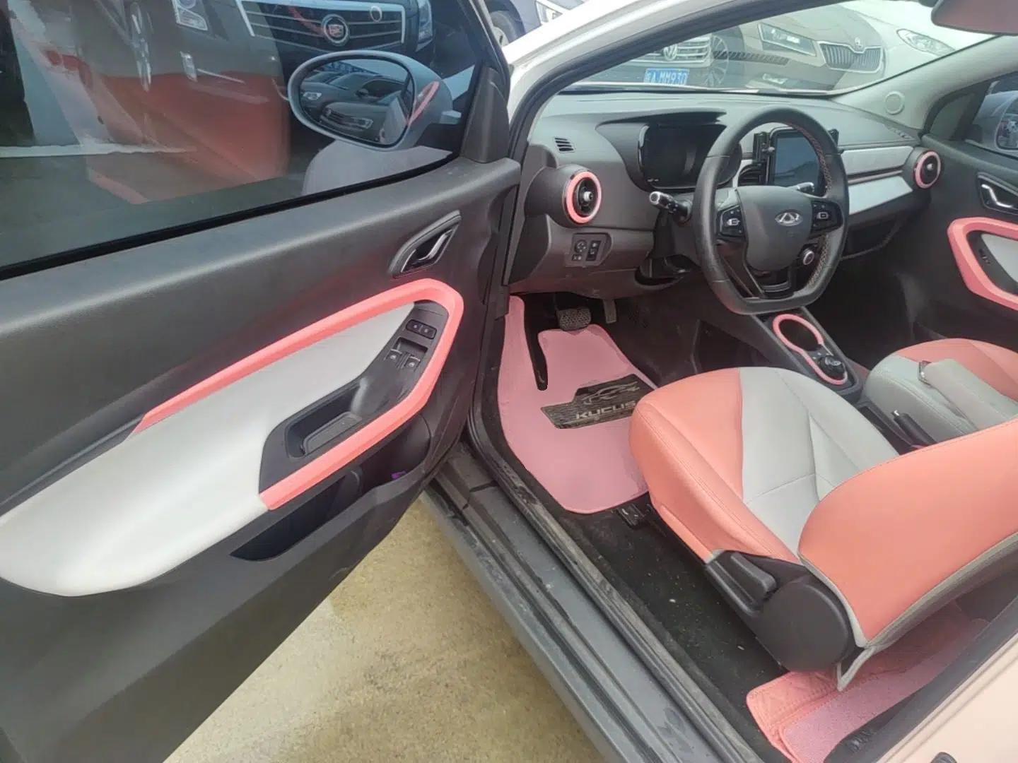Chery QQ Little Ant 2022 Restyled Version Sweet Pink Edition Low-Sugar Version Lithium Iron Phosphate Battery 30.7 kWh 30 kW 301 km — миниатюра 18
