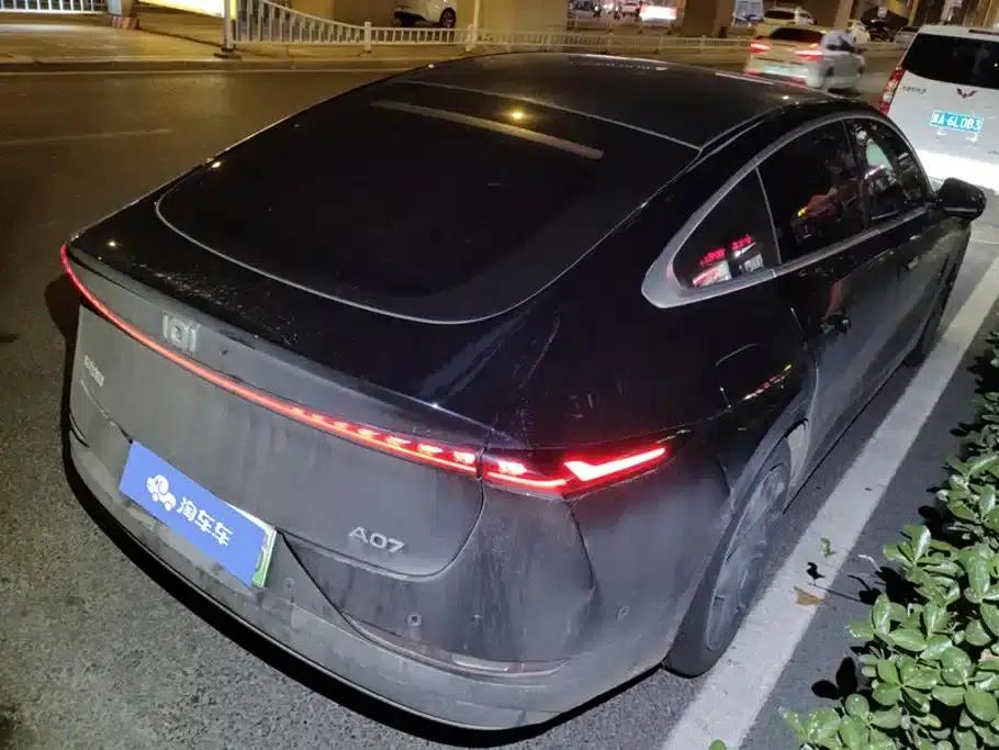Changan Qiyuan A07 2025 Blue Whale Pure Electric Edition 710 Flagship Model — миниатюра 3