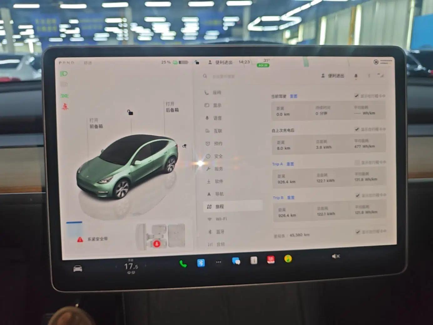 Tesla Model Y 2022 Revised Version Rear-Wheel Drive — миниатюра 19