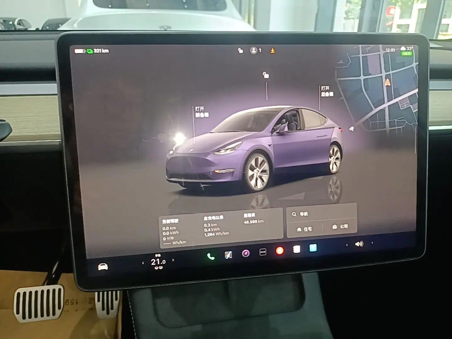 Tesla Model Y 2022 Revised Version Rear-Wheel Drive — миниатюра 15