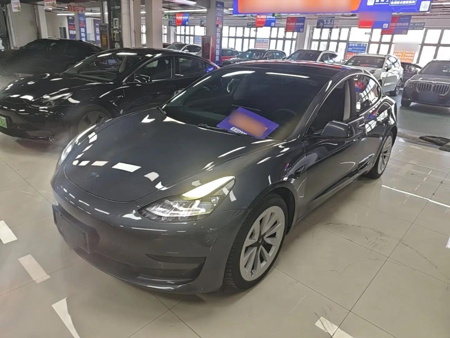 Tesla Model 3 2021 Standard Range Rear-Wheel Drive Upgraded Version 3D6 — миниатюра 1