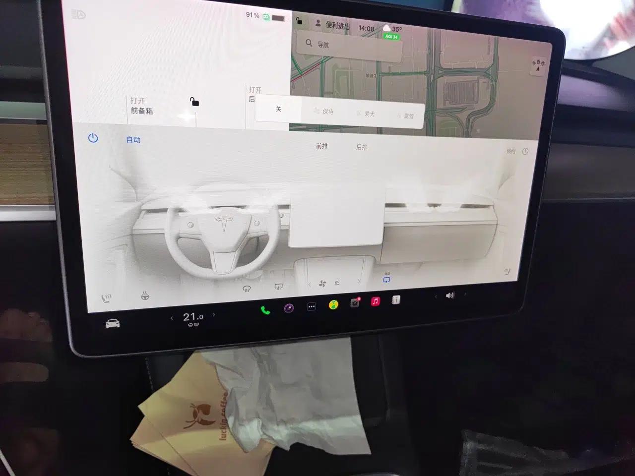 Tesla Model 3 2021 Standard Range Rear-Drive Upgraded Version — миниатюра 13