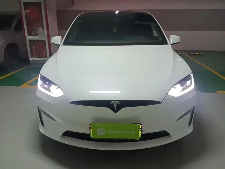 Tesla Model X 2023 Three-Motor All-Wheel-Drive Plaid Version — миниатюра 2