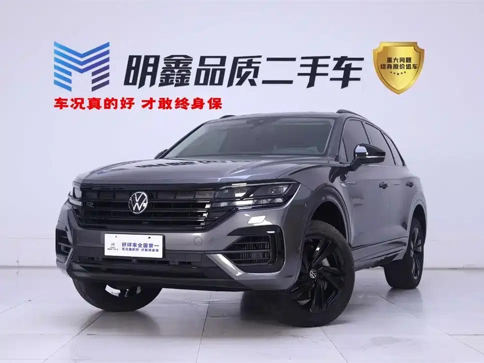 2022 Volkswagen Touareg 3.0TSI R-Line, Obsidian Black Sport Package — миниатюра 1