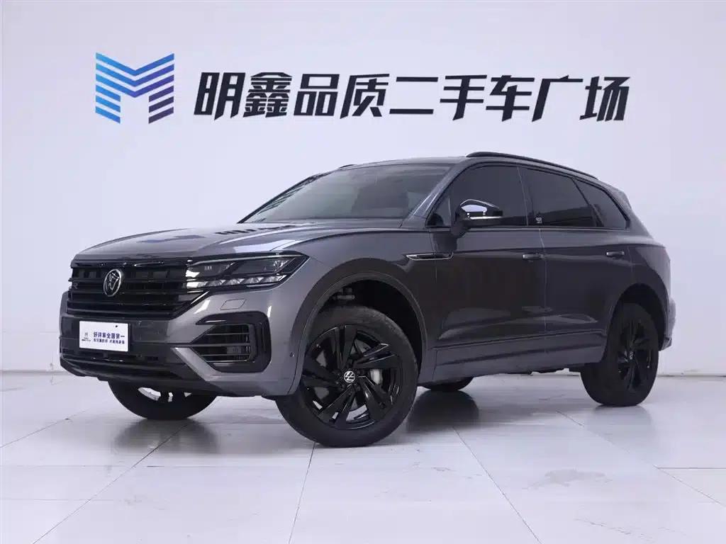 2022 Volkswagen Touareg 3.0TSI R-Line, Obsidian Black Sport Package — миниатюра 2