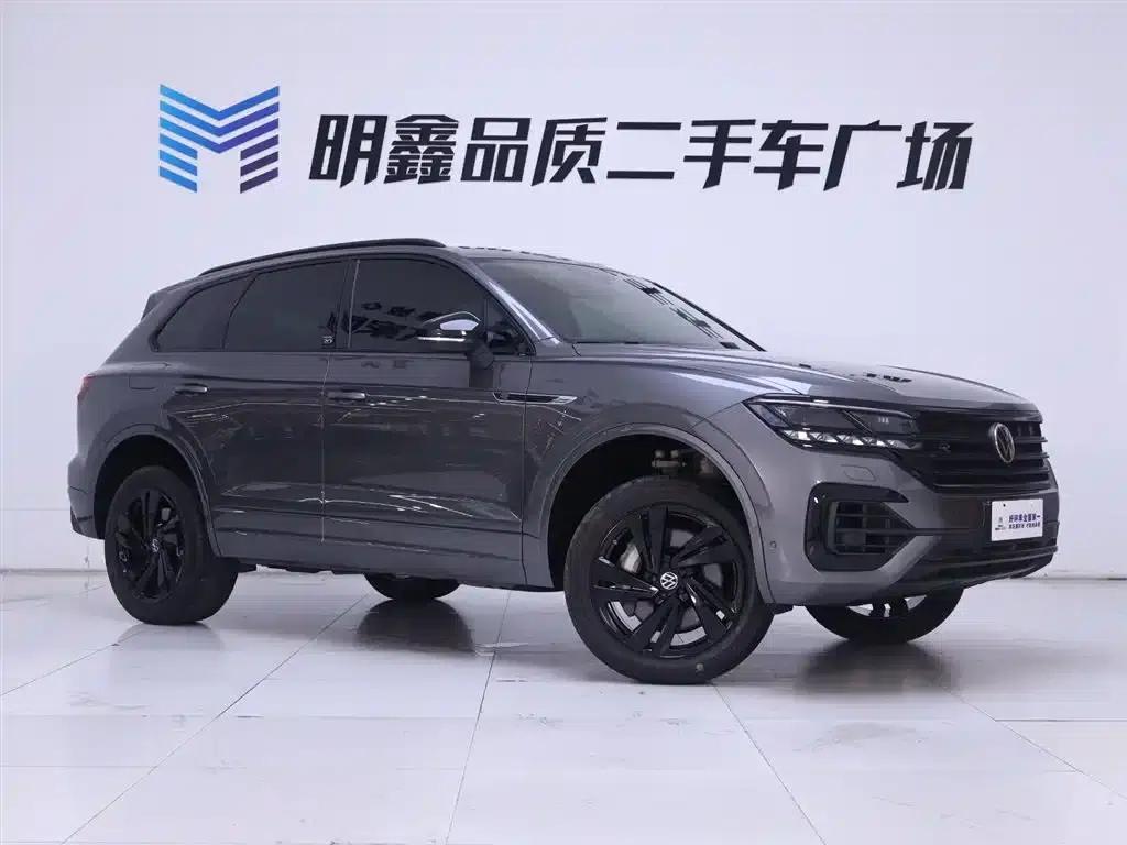 2022 Volkswagen Touareg 3.0TSI R-Line, Obsidian Black Sport Package — миниатюра 5
