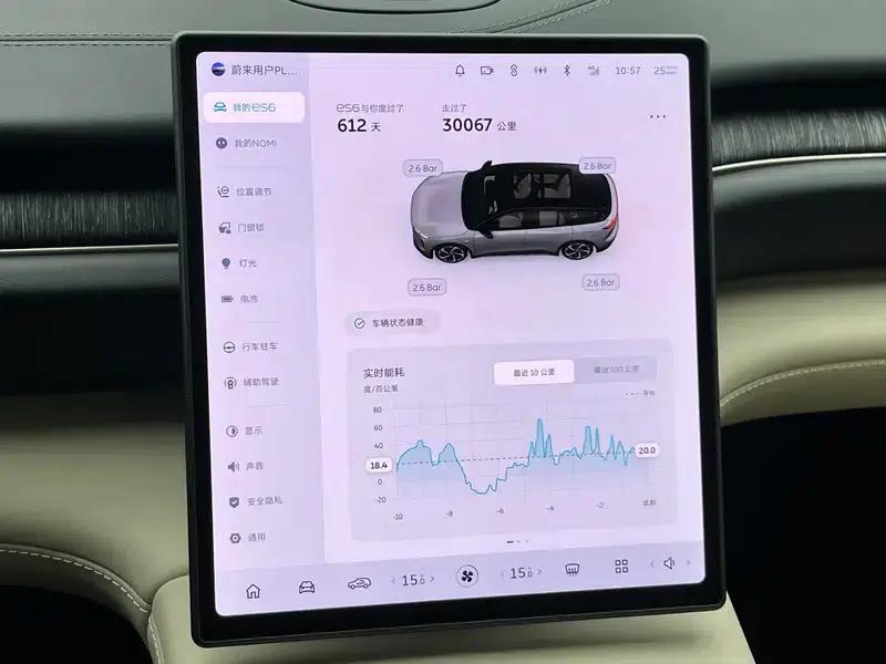 NIO ES6 2024 model 75kWh — миниатюра 16