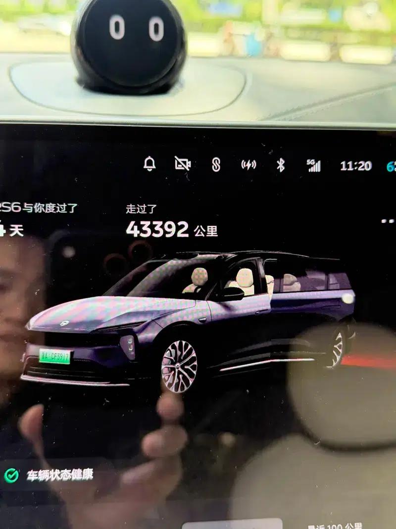 NIO ES6 2024 model 75kWh — миниатюра 10
