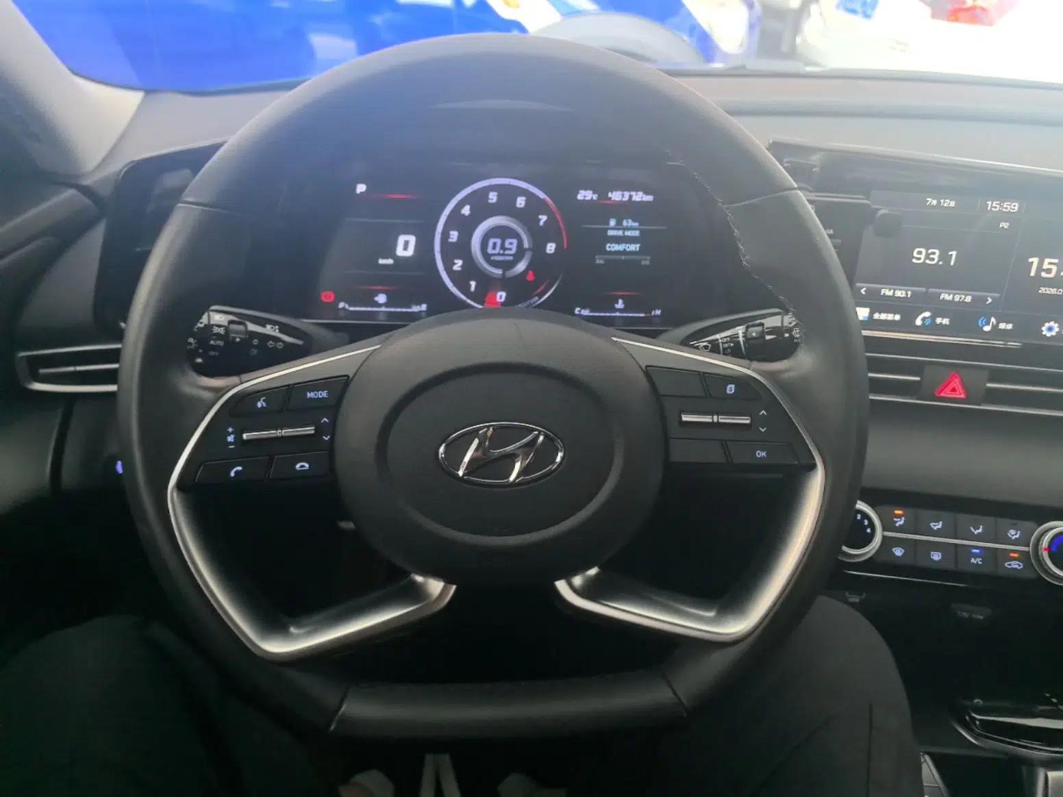 Hyundai Elantra 2021 1.5L CVT GLX Elite Edition — миниатюра 13
