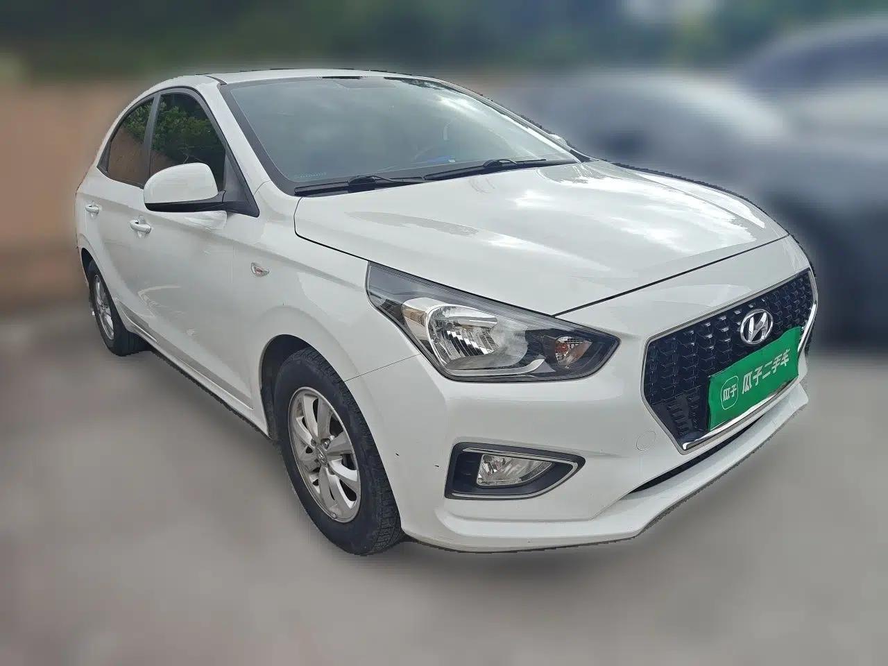 Hyundai Verna (older generation) 2017 1.4L Automatic YueXiang Edition China V-standard — миниатюра 3