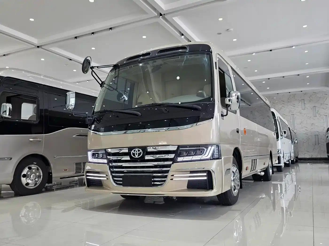2019 Toyota Coaster 4.0L Luxury SUV GRB53L-ZCMEK 20-seater 9GR — миниатюра 2