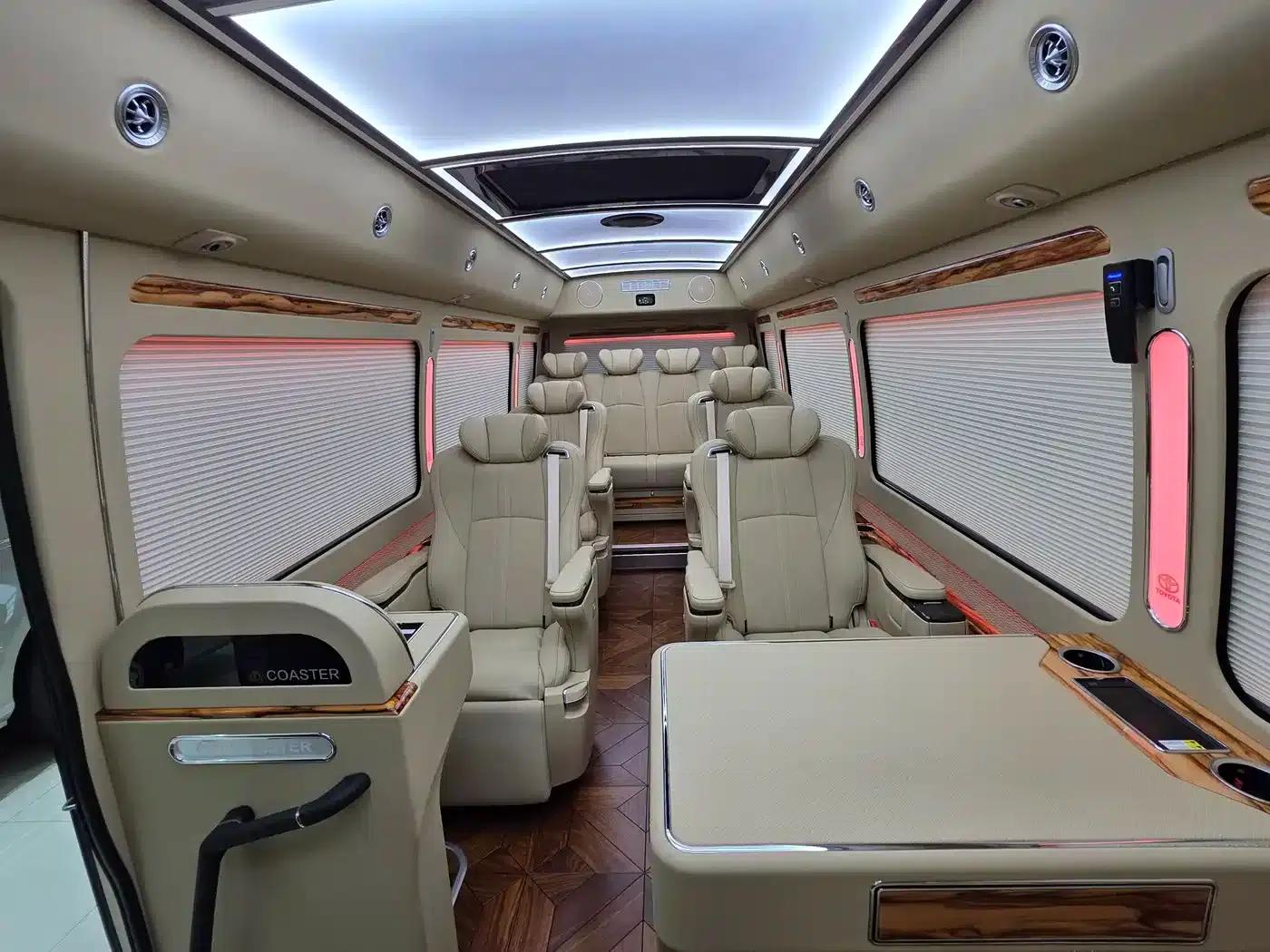 2019 Toyota Coaster 4.0L Luxury SUV GRB53L-ZCMEK 20-seater 9GR — миниатюра 9