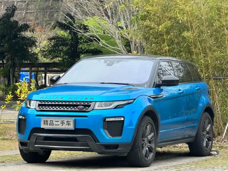 Range Rover Evoque 2018 240PS Moraine Blue Limited Edition — миниатюра 1