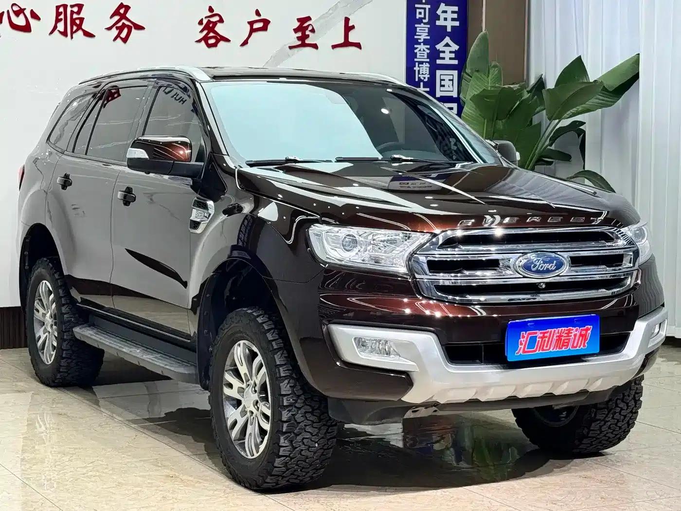 2017 Ford Everest 2.0T Gasoline Automatic 4WD Elite Edition (5-seater) — миниатюра 3