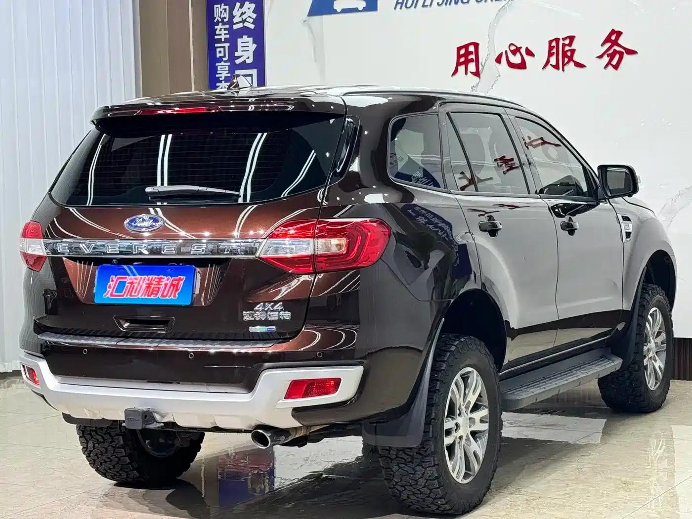 2017 Ford Everest 2.0T Gasoline Automatic 4WD Elite Edition (5-seater) — миниатюра 4