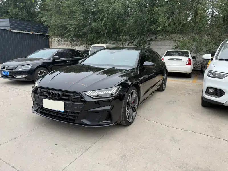 Audi A7L 2022 45 TFSI quattro S-line Black Knight Edition — миниатюра 1