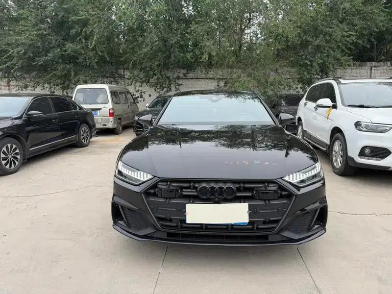 Audi A7L 2022 45 TFSI quattro S-line Black Knight Edition — миниатюра 2