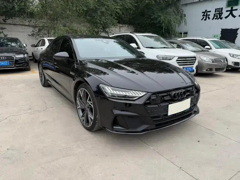 Audi A7L 2022 45 TFSI quattro S-line Black Knight Edition — миниатюра 3