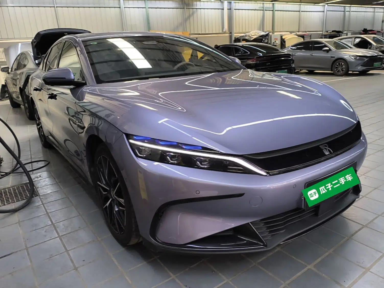 BYD Han 2024 EV Glory Edition 610 km All-Wheel Drive "Tian Shen Zhi Jia" Intelligent Driving Model — миниатюра 3