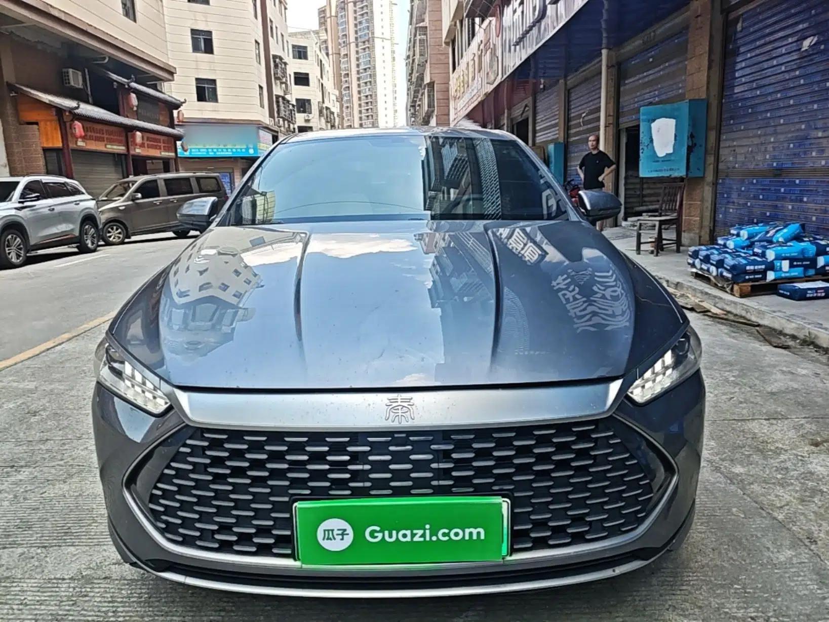 BYD Qin PLUS 2021 DM-i 55KM Flagship Model — миниатюра 2