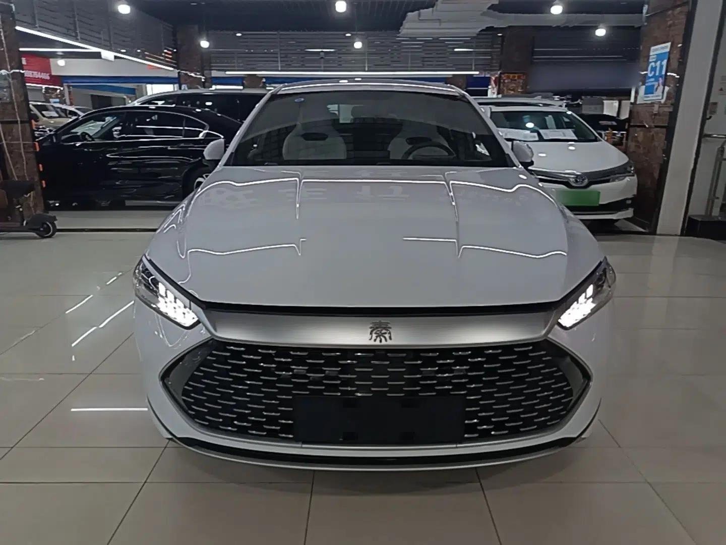 BYD Qin PLUS 2024 HONOR Edition DM-i 55KM Leading Model — миниатюра 2