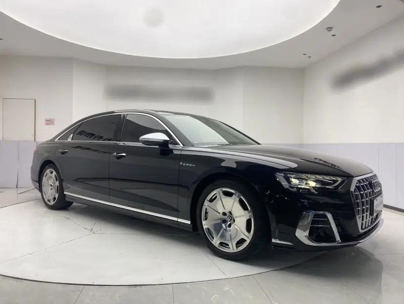 Audi A8 2022 A8L Horch Founder's Edition Legendary Model — миниатюра 2