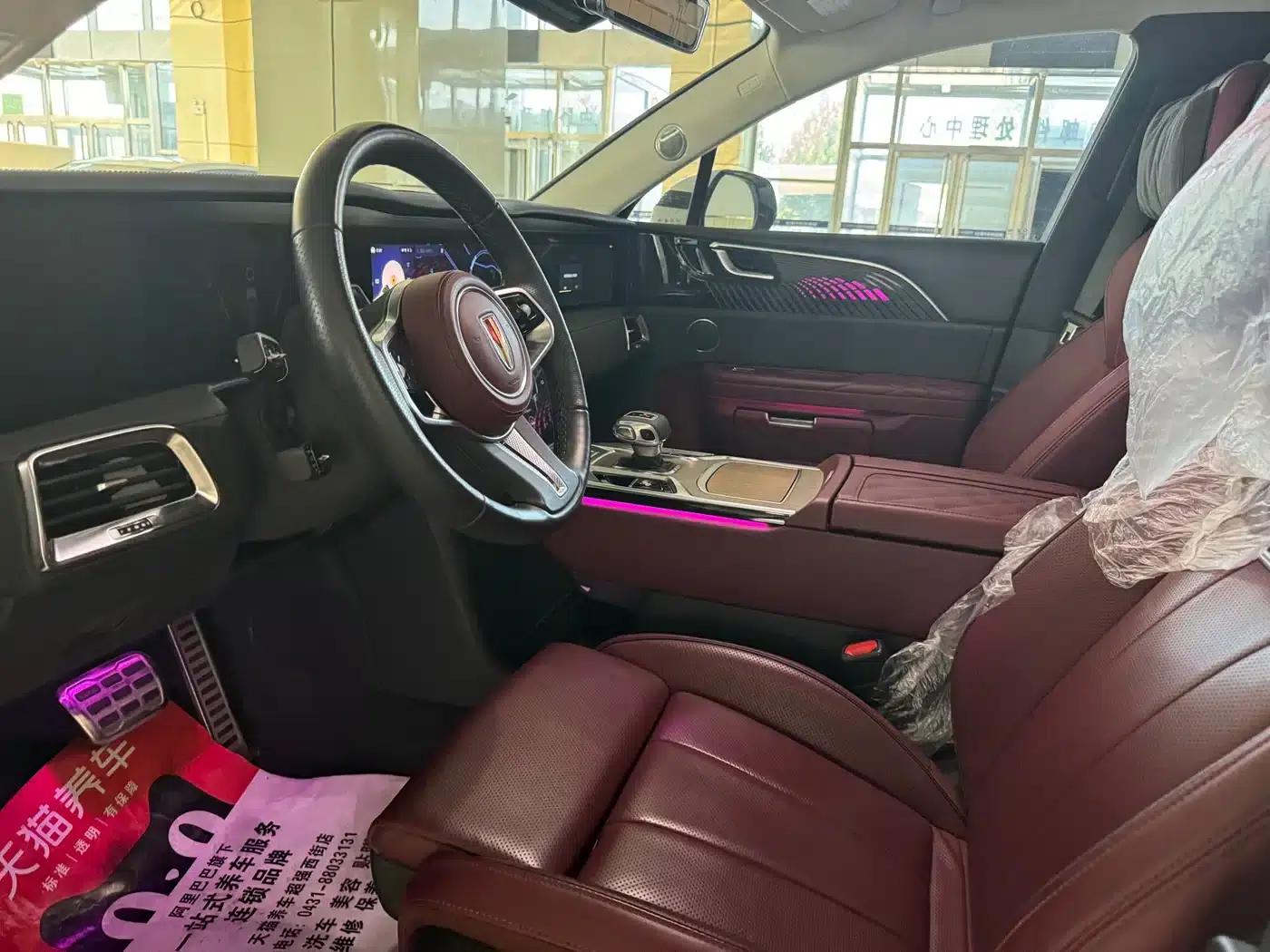 Hongqi E-HS9 2022 Model 660km Flagship Edition (Six Seats) — миниатюра 6